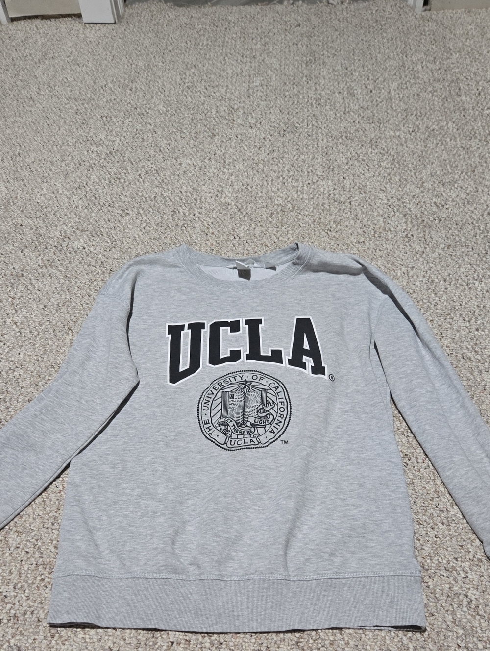 UCLA Graphic Sweatshirt in Gray Size Medium